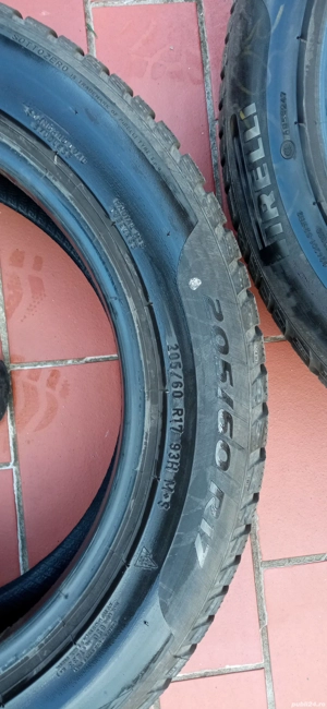 Vind 2 anvelope de iarna Pirelli 206/60 R17 - imagine 2