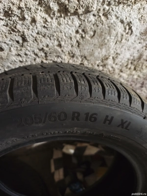 2 anvelope iarnă Continental 205/60/R16 2023 - imagine 5