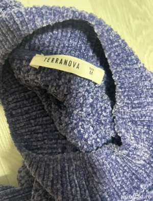 pulover mov terranova