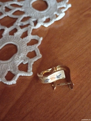Cercei aur 14k - imagine 4