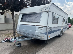 Rulota Fendt Platin 560, an 2000, cu cort si panouri solare - imagine 3