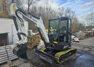 Bobcat E27z   Mini-excavator 2024 cu doar 13 ore de funcționare - imagine 3