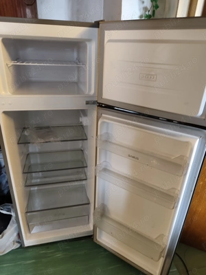 Vând frgider 2 uși Samus argintiu