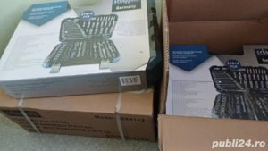 Trusa scule 216 piese 38841.Trusa chei 216 piese Germania.Trusa tubulare 216 pcs NOI!sigilate! - imagine 4