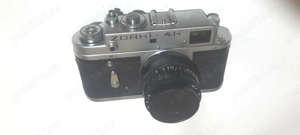 Aparat foto zorki-4k serie rara ,cu husa originala -functional  - imagine 4