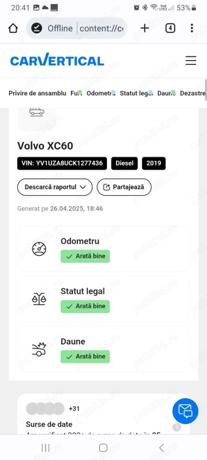 Volvo XC60 D4 4x4 an 2019 - imagine 10