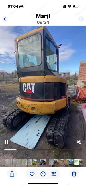 Miniexcavator Caterpillar 303 compact