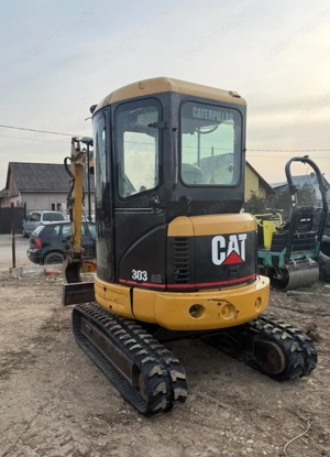 Miniexcavator Caterpillar 303 compact - imagine 8
