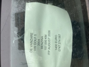 Autoturism Volkswagen Golf 5 an 2004