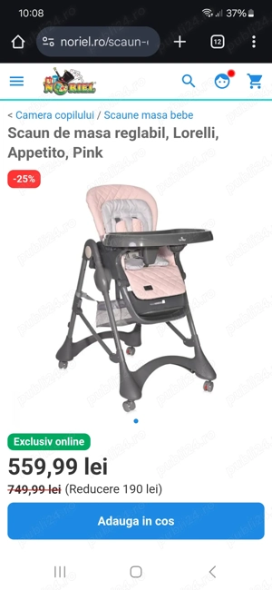 Masa bebe, carucior cu roti