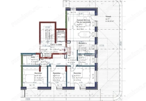 De vanzare penthouse cu terasa de 90 mp semicentral zona Parc Armatura