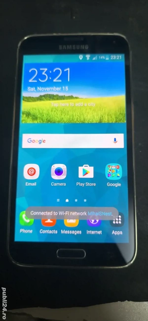 Samsung S5 Black - imagine 5