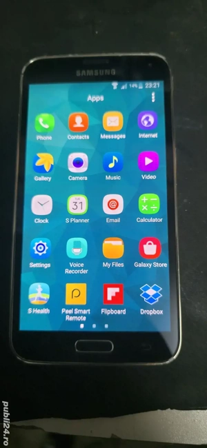 Samsung S5 Black - imagine 3