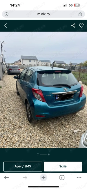 Vând Toyota Yaris 2011 preț 4000  ușor negociabil  - imagine 7