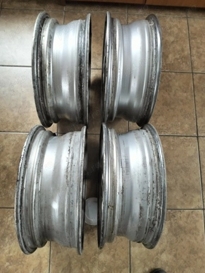 4 Jante aliaj Ford 5.5j*14H2 si piulite - imagine 3