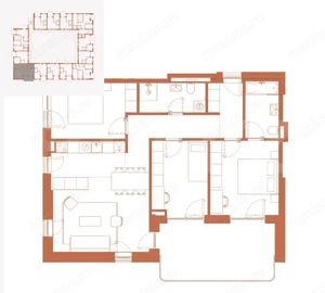Comision 0! River by Hexagon - apartament 4 camere, 86 mp, terasa 18 mp - imagine 2