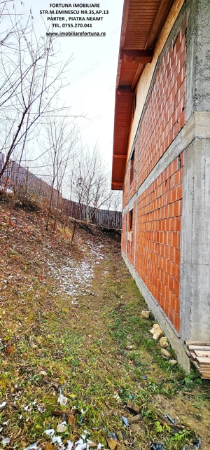 Casa la rosu D+P+E si teren 873 mp, sat Bistrita - imagine 14