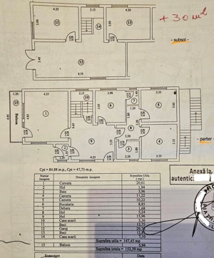 Casa tip duplex cu garaj, beci si crama, zona Carrefour- Piatra Neamt - imagine 16