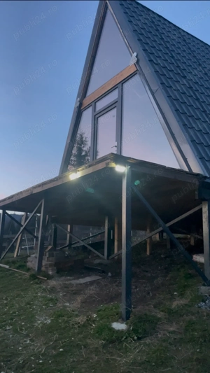 Vand cabana A frame la munte  - imagine 2