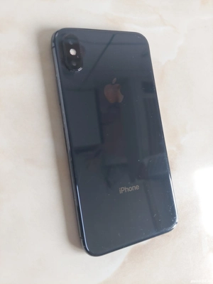 Vând Apple iPhone X spart, pentru piese (spate) [poze reale]