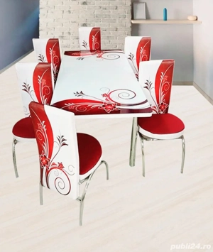 Vând set  masa cu scaune 