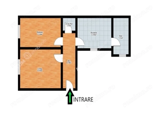 Apartament la casa cu 2 camere decomandate in zona Gusterita din Sibiu - imagine 7