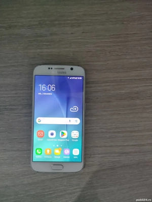 samsung s6 functional cu capacul fisurat.