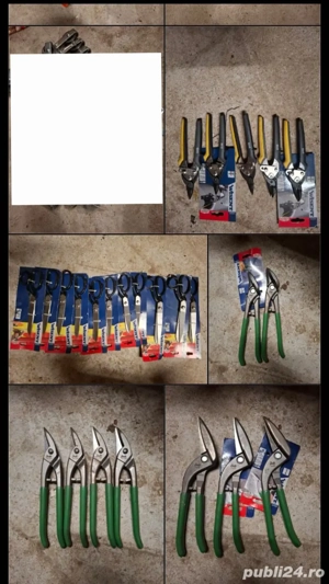 Vând diferite foarfece: tablă, fier, lemn