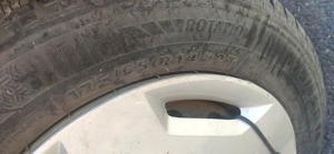 Anvelope iarna FORD dot 2020 + jante tabla + capace originale Ford - imagine 3