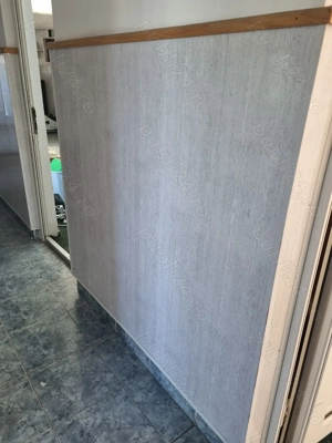 Lambriu pvc gri 1.3 mt inaltime