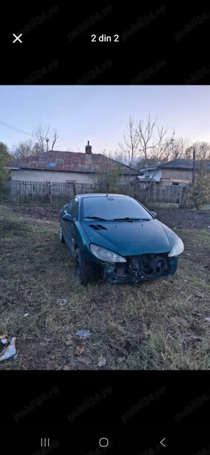 Dezmembrez peugeot 206cc 1.6hdi