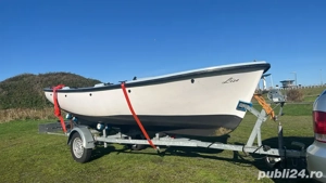 Barcă cu peridoc și motor 4,5cp 