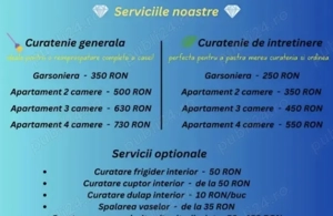  Servicii de curatenie 