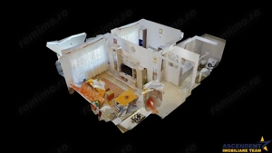 Tur 3D! Rezidenta luminoasa, cu 25mp gradina privata, Tractorul, Brasov. - imagine 5