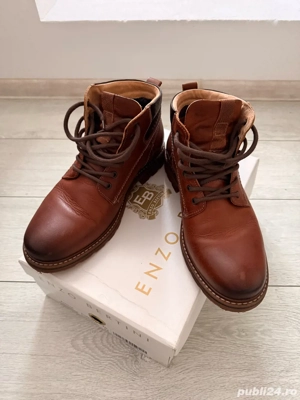 Vand Ghete din piele naturala Enzo Bertini Nr 42 - imagine 4