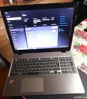 Laptop Toshiba Satellite SLIM, AMD A4 QuadCoreHD Graphics, 500Gb 8Gb rami 