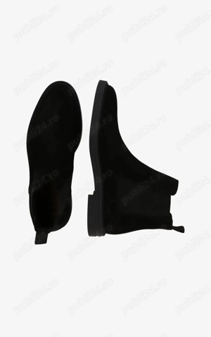 Ghete Chelsea Boss piele intoarsa  - imagine 3
