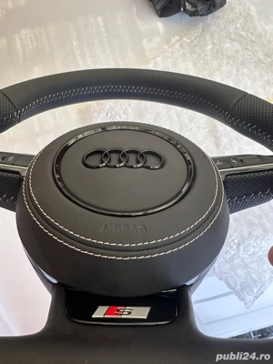 Volan sport tesit Audi A4 B7,B8,B8,5,A5,A6,C6 - imagine 4