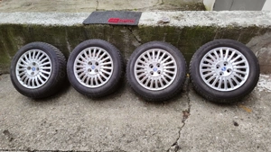 set 4 Roti de iarna pentru fiat cu capace originale 185/65/R15