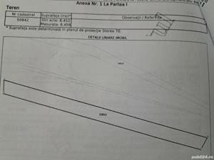 vand teren extravilan 13996 mp 4 ron mp  - imagine 3