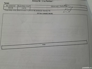 vand teren extravilan 13996 mp 4 ron mp  - imagine 2