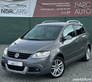 Volkswagen Golf Plus Cross 2.0 TDI DSG |  Rate   Garanție   Transport