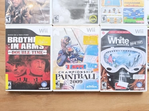 Wii NTSC Play Sports NFS Nerf Call Of Duty Brother in Arms Snowboarding Paintball Links Crossbow - imagine 2