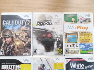 Wii NTSC Play Sports NFS Nerf Call Of Duty Brother in Arms Snowboarding Paintball Links Crossbow - imagine 3