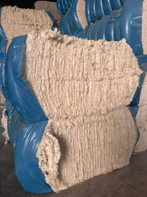 Lana alba spalata pentru perne   pilote   umplutura
