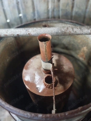 Cazan țuică capacul inox alimentar  - imagine 4