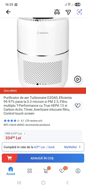 Purificator aer D20AD 