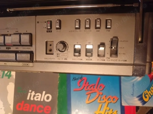 RADIO CASETOFON SHARP GF-505ST la 230V Stereo Radio Cassette Recorder - imagine 5