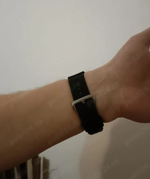 curea ceas Constantin Vacheron, neagra, din silicon.  - imagine 3