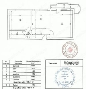 Vanzare Apartament 2 Camere Adiacent Nerva Traian cu CENTRALĂ TERMICĂ PROPRIE - imagine 6